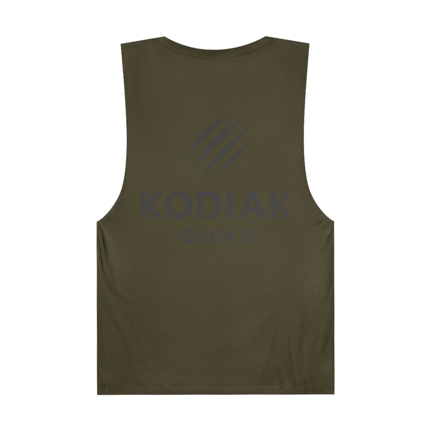Kodiak Guns Unisex Tank, Bear Graphic Muscle Shirt, Outdoor Sports Apparel, Summer Casual Wear, Gift for Him