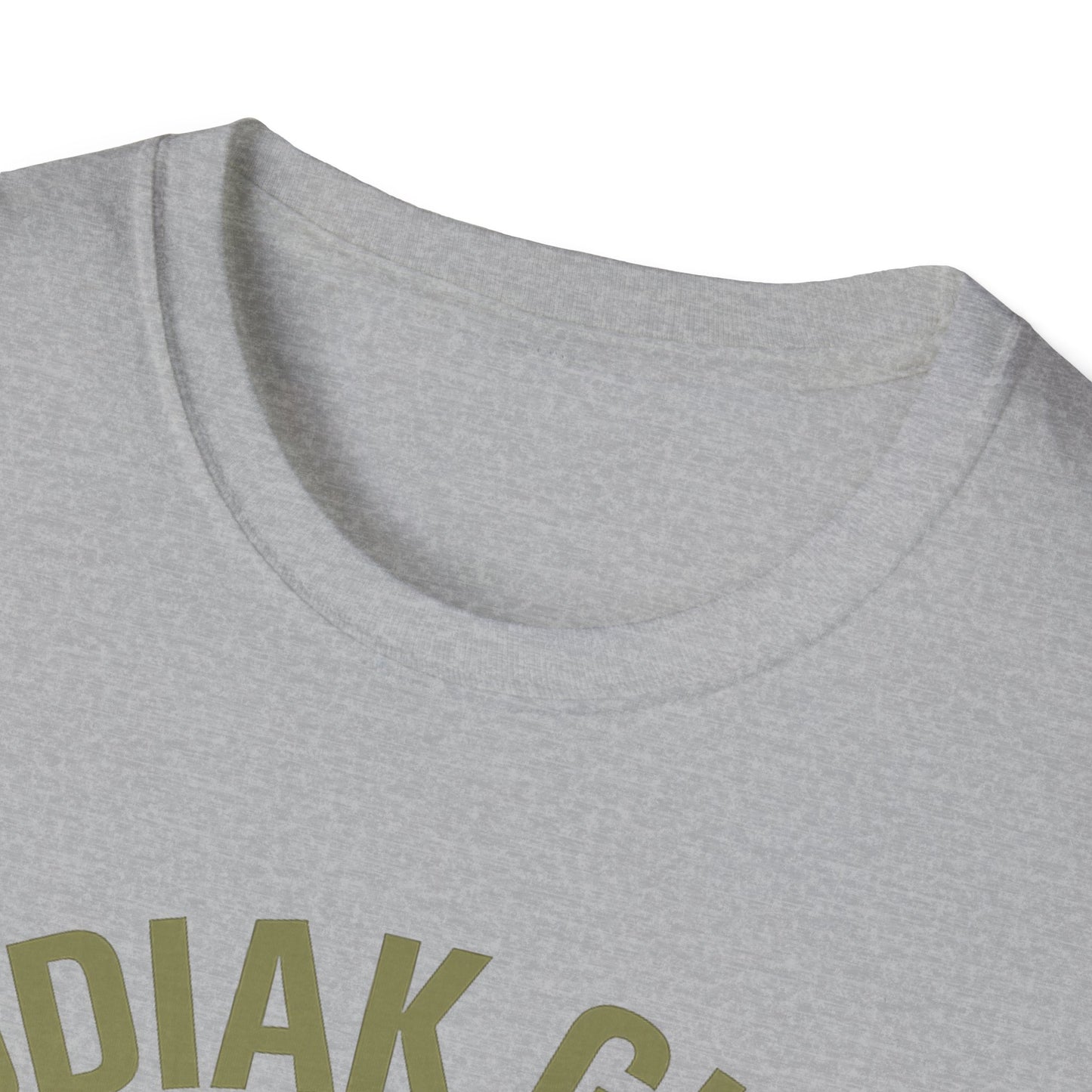 Kodiak Guns Unisex Softstyle T-Shirt, Casual Wear, Gift for Outdoor Enthusiasts, Graphic Tee, Comfortable Everyday Shirt