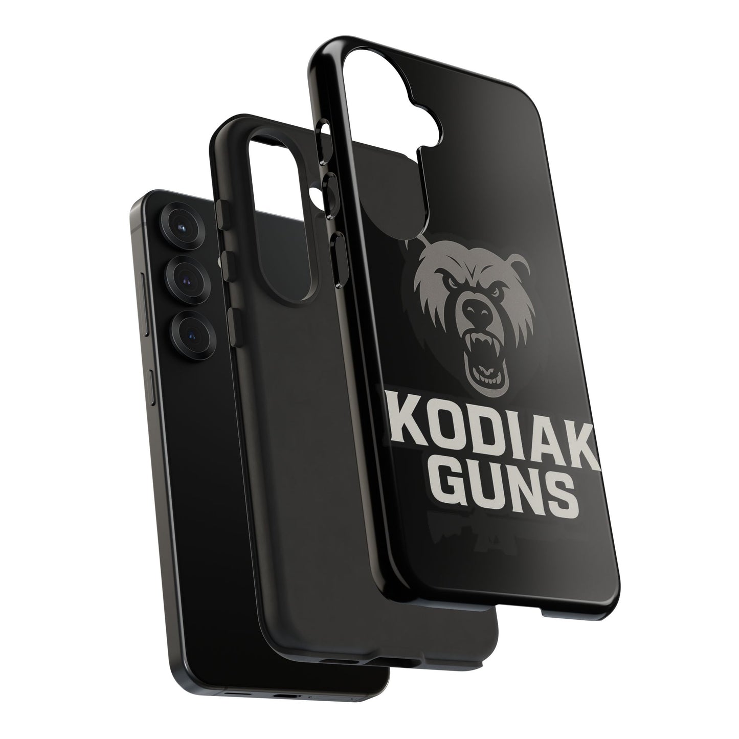 Tough Cases Phone Case | Gritty Kodiak Bears Design | Perfect for Gun Enthusiasts, Gifts, Hunting Trips, Defense, Rugged Style