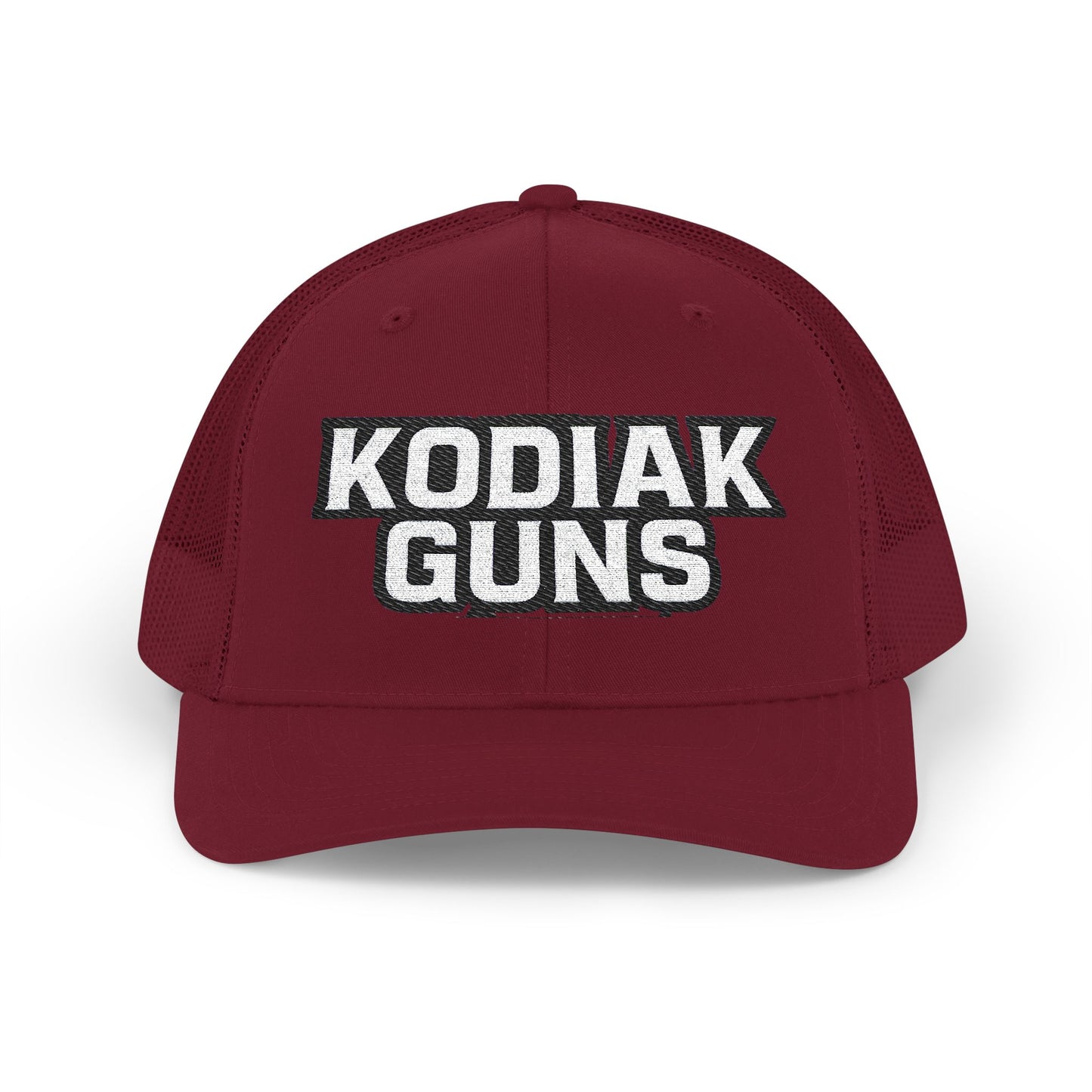 Stylish Kodiak Guns Snapback Trucker Cap, Adjustable Hat for Outdoor Enthusiasts, Perfect Gift for Father's Day, Hiking, Fishing, Summer