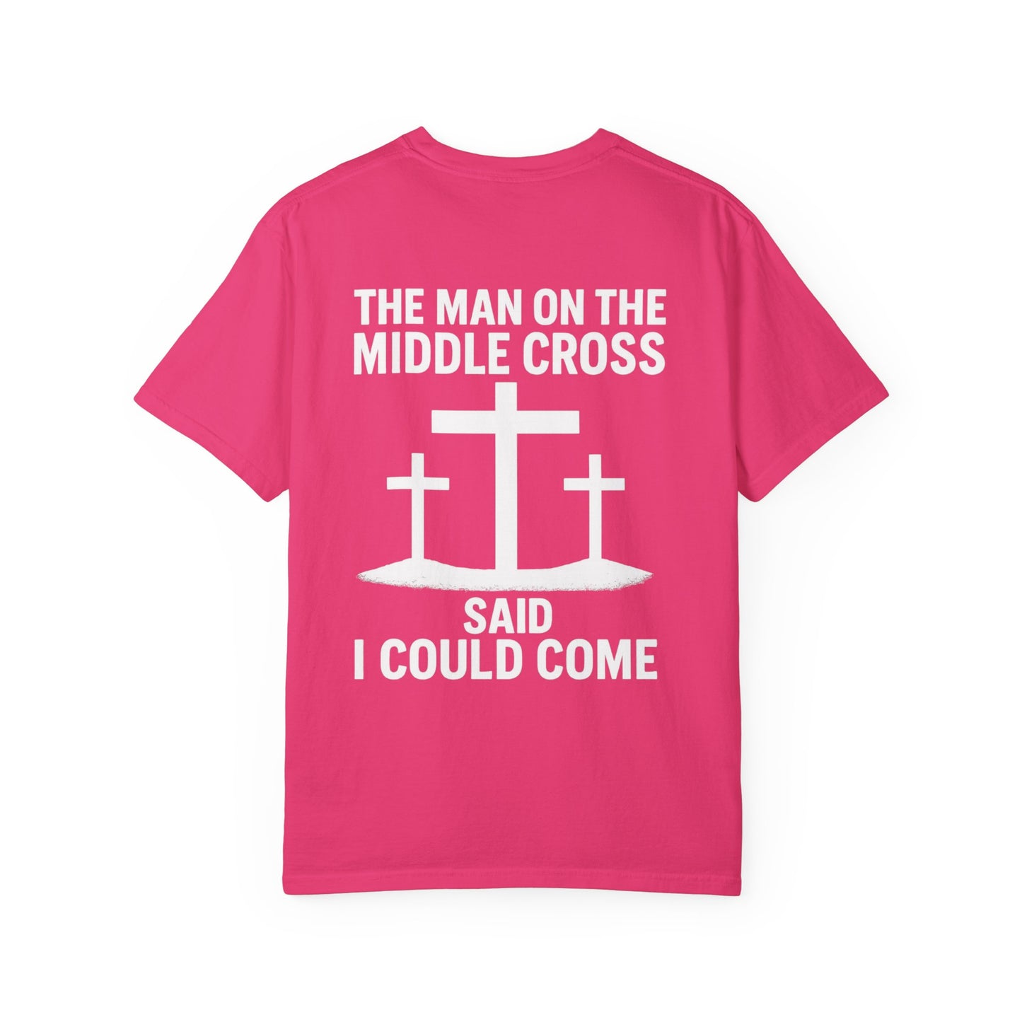 Unisex Garment-Dyed T-shirt with Inspirational Message, Casual Tee for Outdoor Lovers, Faith-Based Gift for Friends or Family, Perfect [...]