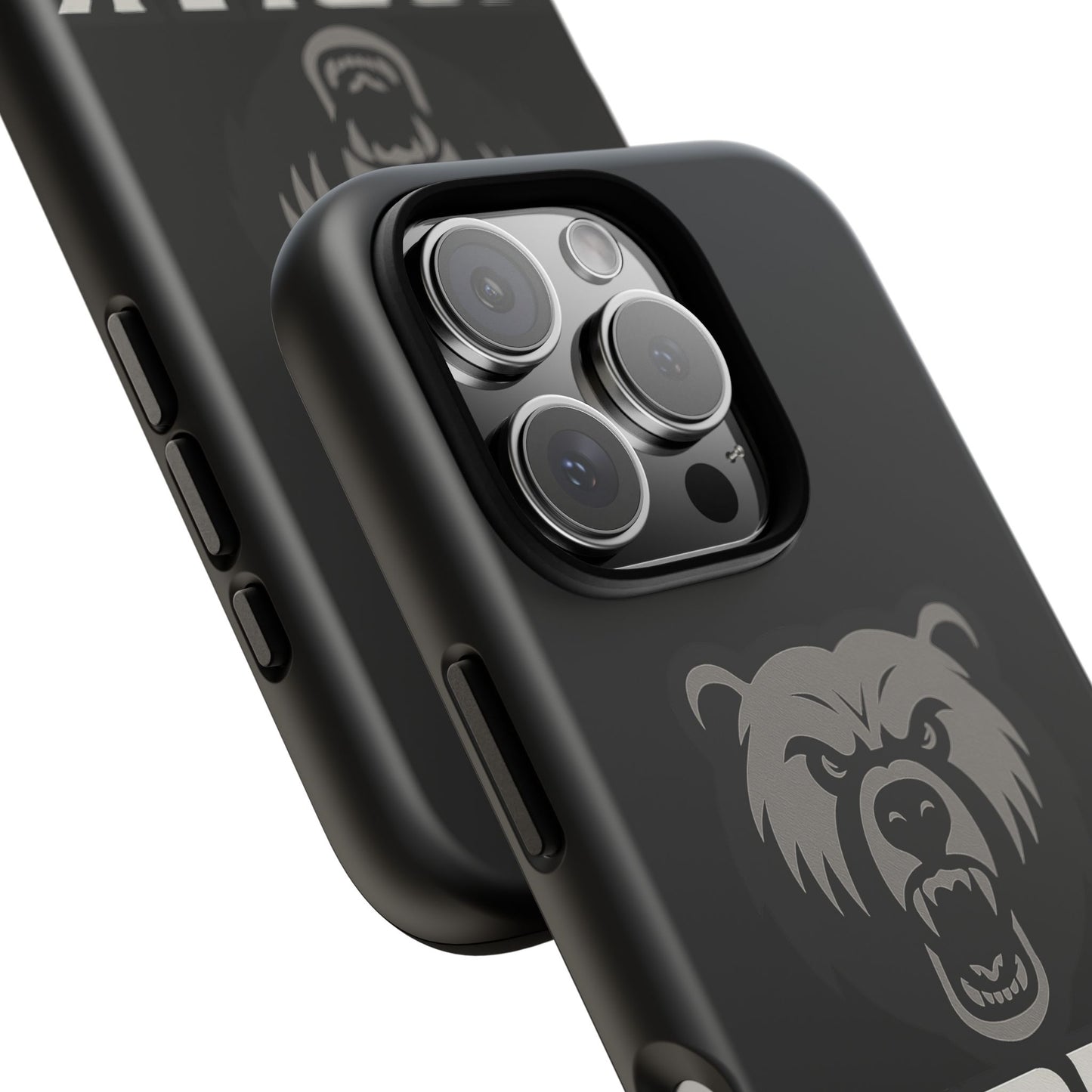 Tough Cases Phone Case | Gritty Kodiak Bears Design | Perfect for Gun Enthusiasts, Gifts, Hunting Trips, Defense, Rugged Style