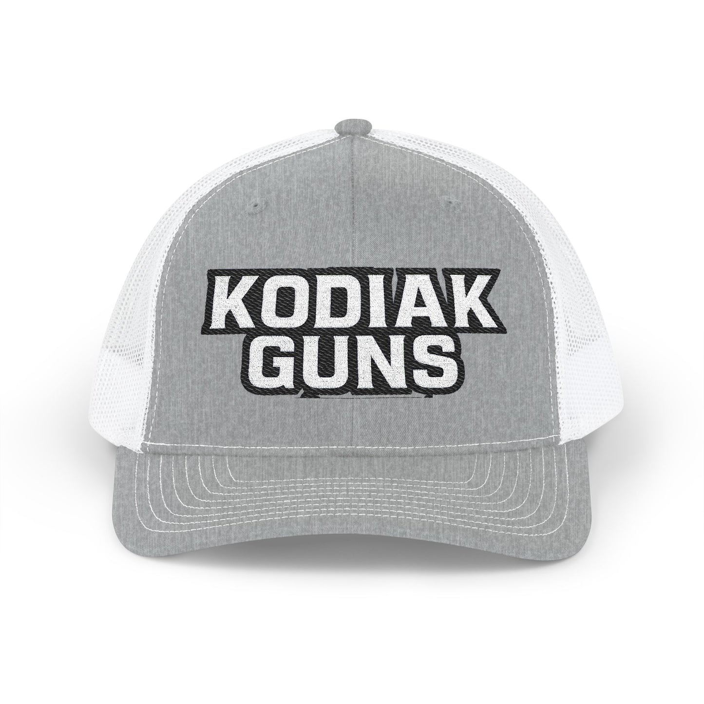 Stylish Kodiak Guns Snapback Trucker Cap, Adjustable Hat for Outdoor Enthusiasts, Perfect Gift for Father's Day, Hiking, Fishing, Summer