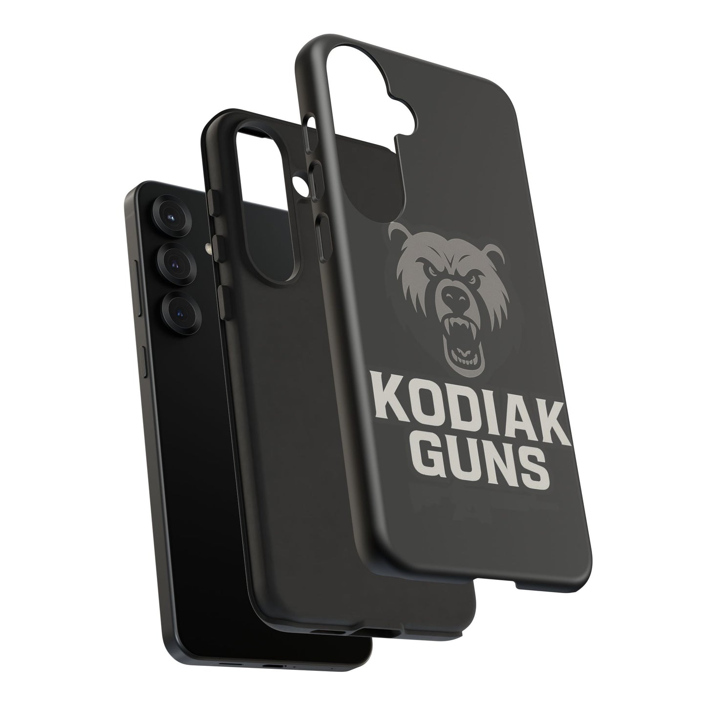 Tough Cases Phone Case | Gritty Kodiak Bears Design | Perfect for Gun Enthusiasts, Gifts, Hunting Trips, Defense, Rugged Style