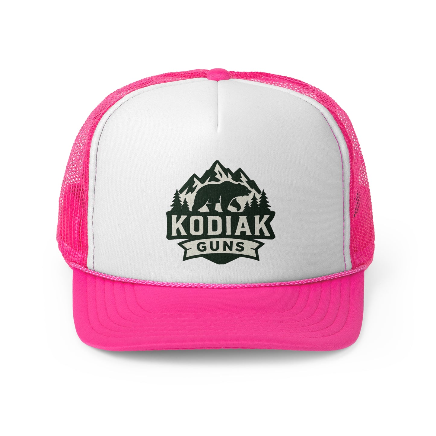 Kodiak Guns Trucker Cap | Casual Outdoor Headwear for Adventurers | Perfect Gift for Hunters, Fishermen, and Camping Enthusiasts