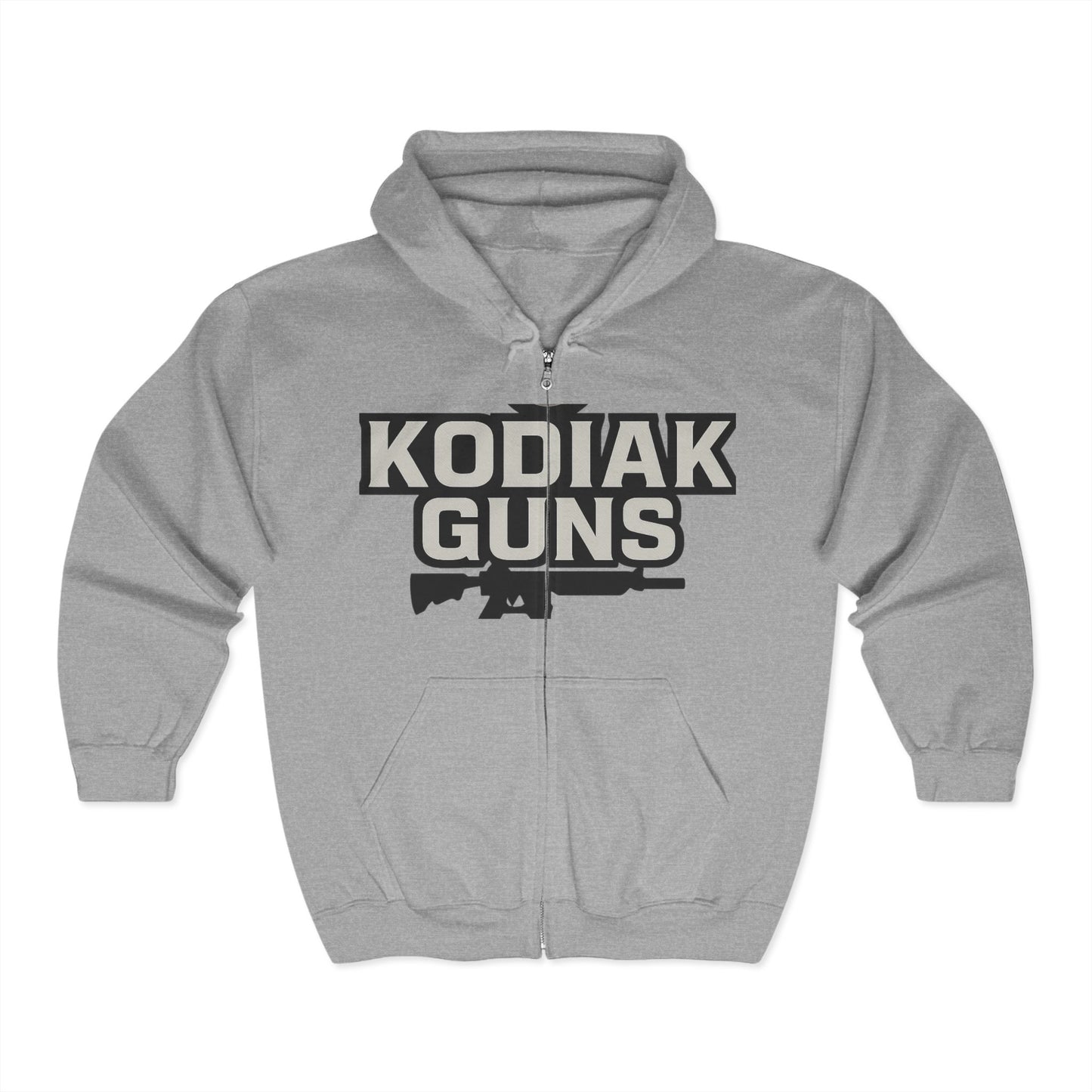 Kodiak Guns Unisex Heavy Blend Hoodie - Cozy Zip Sweatshirt for Adventure Lovers, Perfect Gift for Hunting Enthusiasts, Casual Wear, [...]
