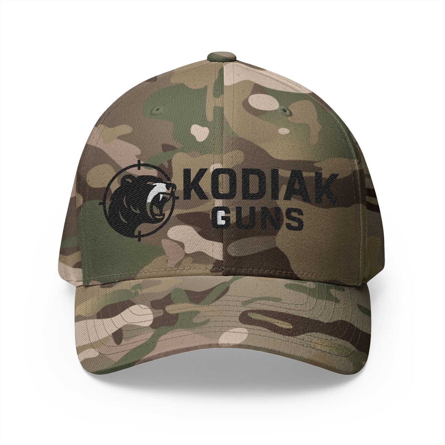 Kodiak Guns Embroidered Cap, Structured Cap for Outdoorsmen, Bear Lover Hat, Gift for Hunters, Adjustable Baseball Cap