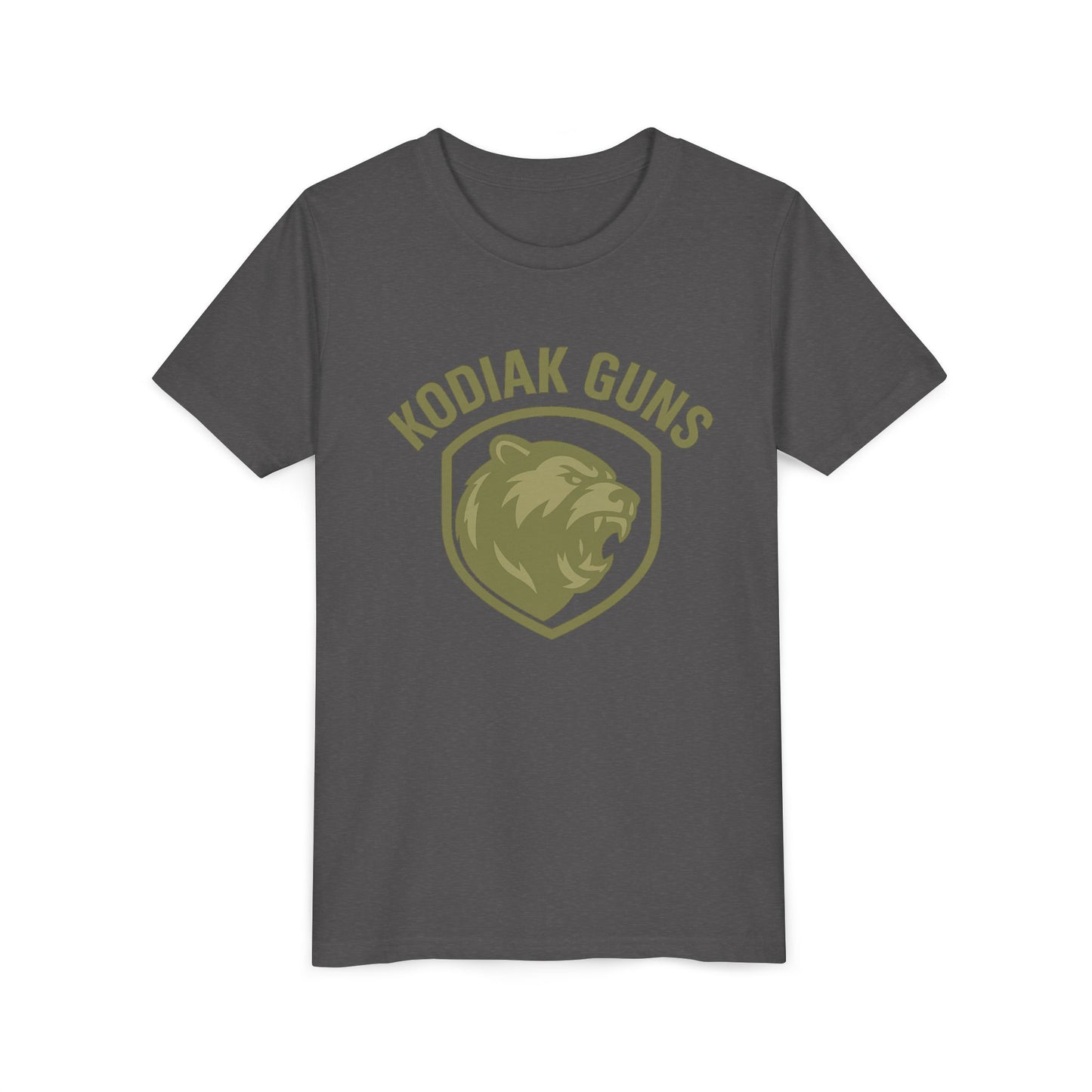 Kodiak Guns Youth Short Sleeve Tee - Cool Kids Shirt, Perfect for Outdoors, Sports, and Everyday Wear