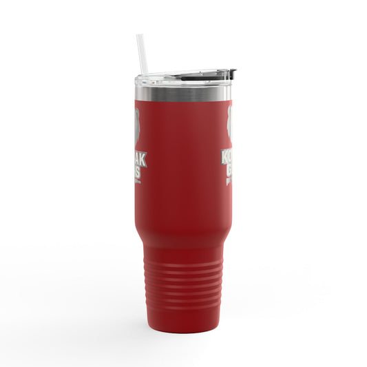 Insulated Travel Mug - Kodiak Guns Design, Perfect for Outdoors, Hiking, Camping, Gift for Hunters, 40oz Coffee Cup, Adventure Mug, [...]