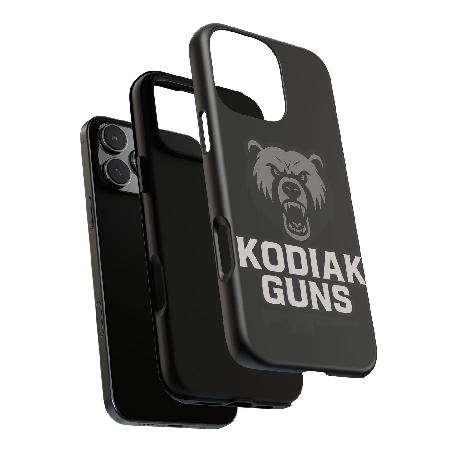 Tough Cases Phone Case | Gritty Kodiak Bears Design | Perfect for Gun Enthusiasts, Gifts, Hunting Trips, Defense, Rugged Style