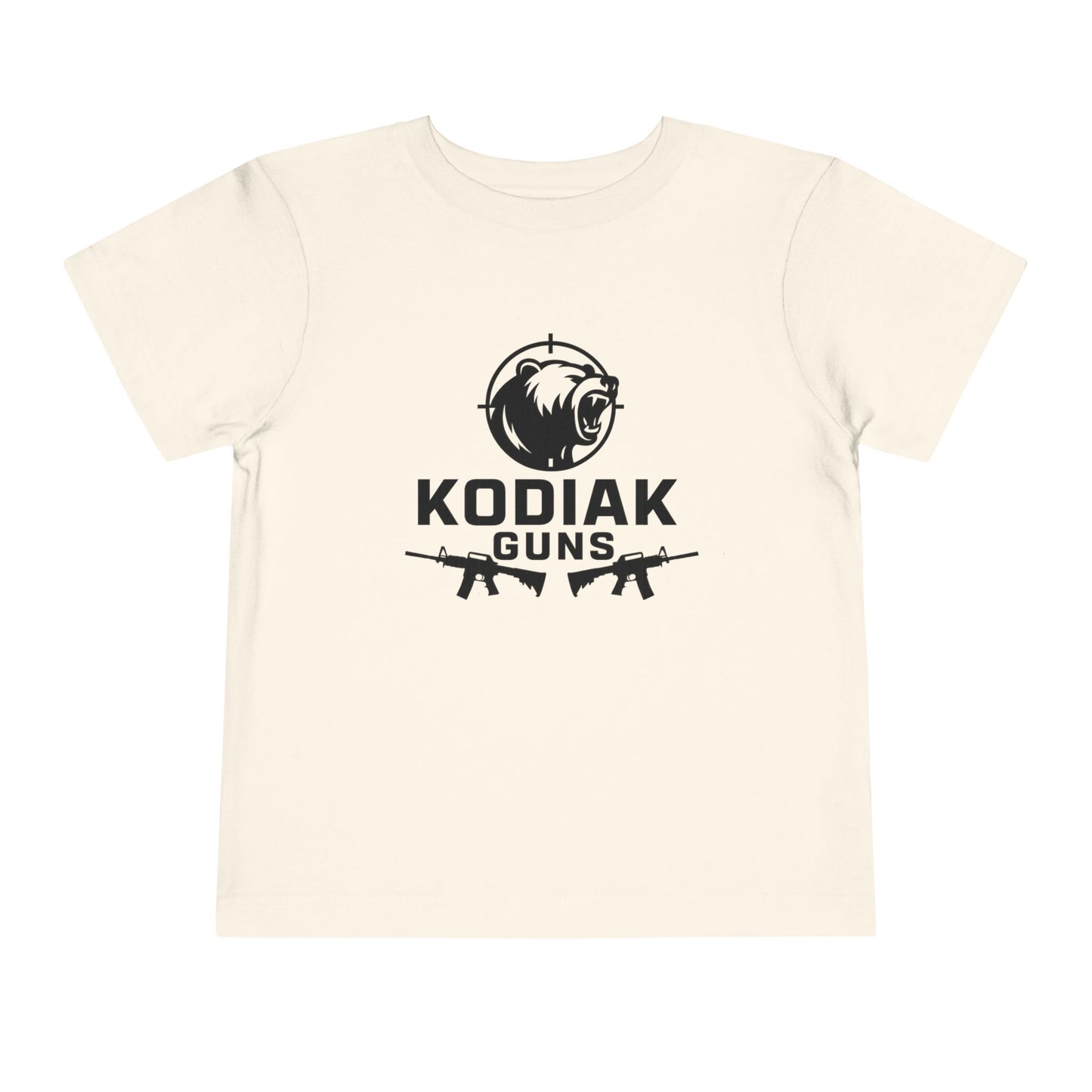 Kodiak Guns Toddler Tee - Cute Bear Design, Boys T-Shirt, Kids Casual Wear, Gifts for Young Adventurers, Children's Apparel