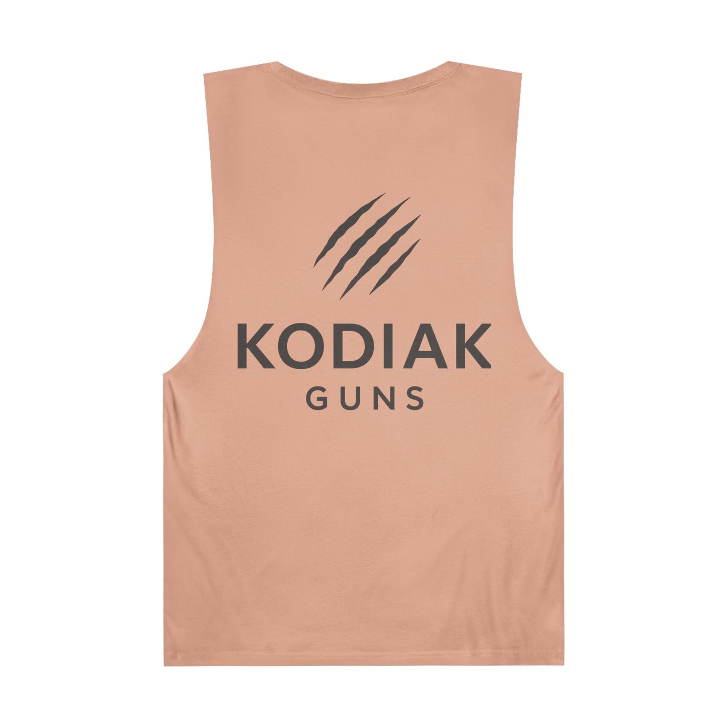 Kodiak Guns Unisex Tank, Bear Graphic Muscle Shirt, Outdoor Sports Apparel, Summer Casual Wear, Gift for Him