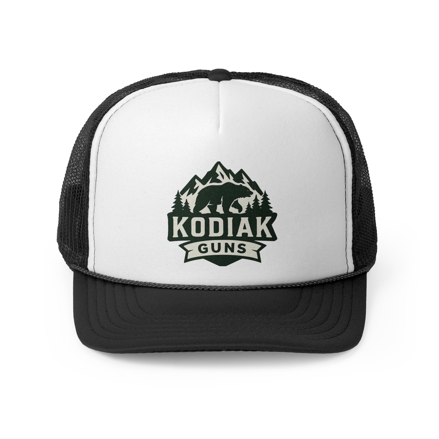 Kodiak Guns Trucker Cap | Casual Outdoor Headwear for Adventurers | Perfect Gift for Hunters, Fishermen, and Camping Enthusiasts