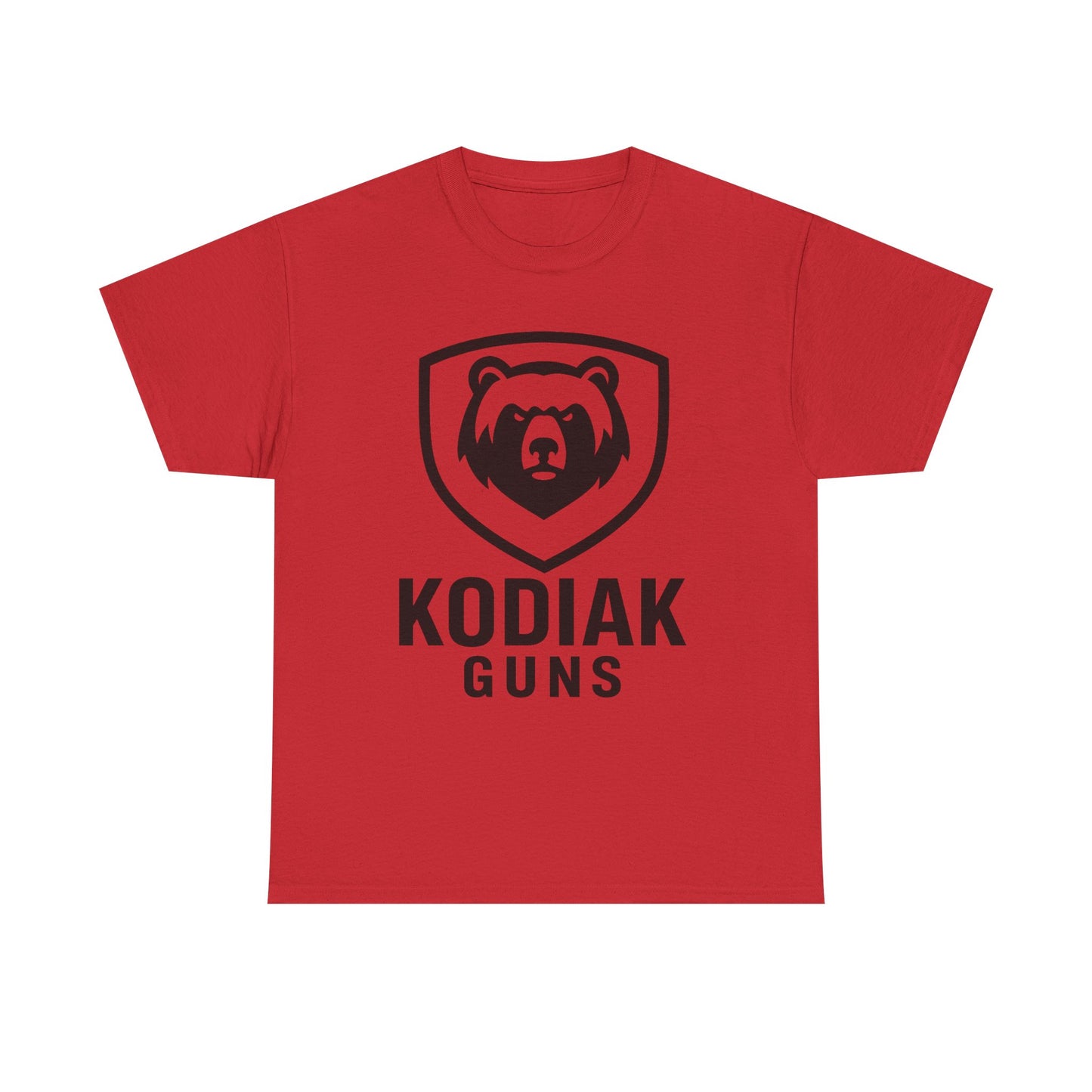 Kodiak Guns Unisex Heavy Cotton Tee | Casual Wear, Outdoor Activities, Gift for Hunters, Unique Graphic Tee, Everyday Comfort