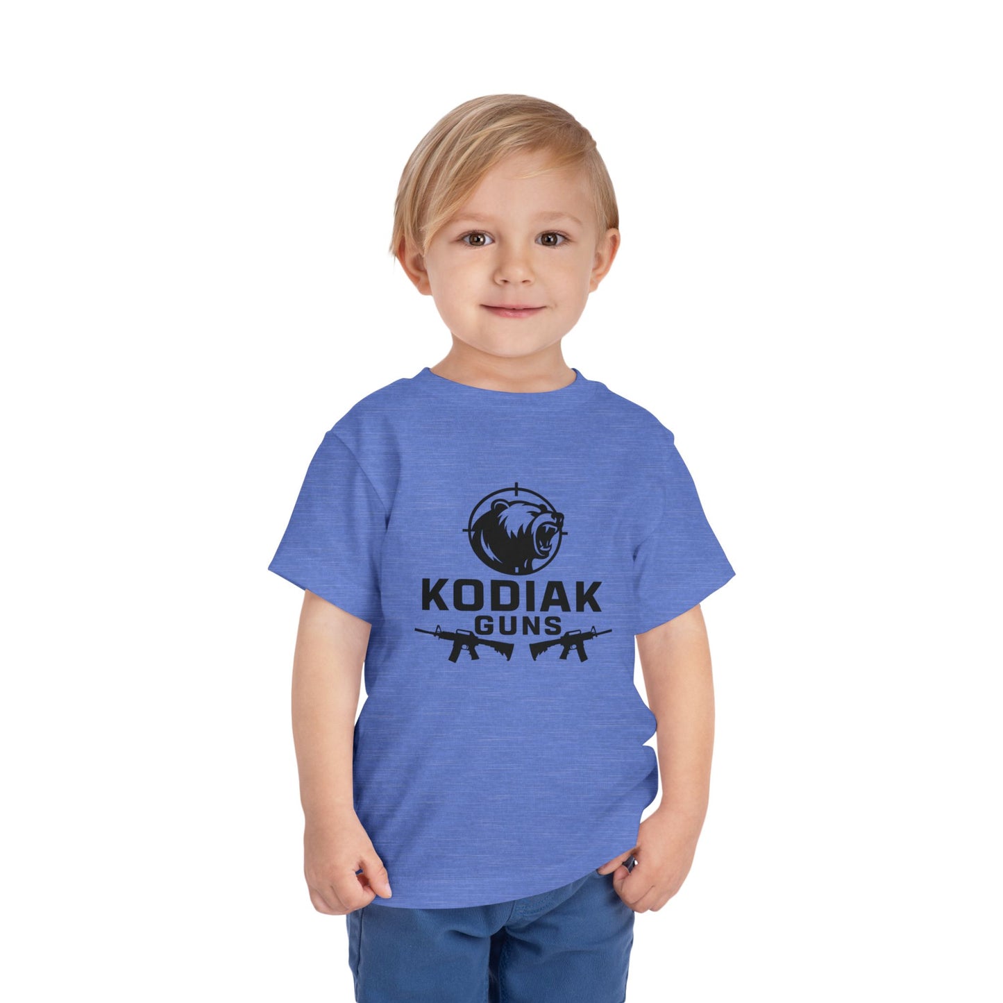 Kodiak Guns Toddler Tee - Cute Bear Design, Boys T-Shirt, Kids Casual Wear, Gifts for Young Adventurers, Children's Apparel
