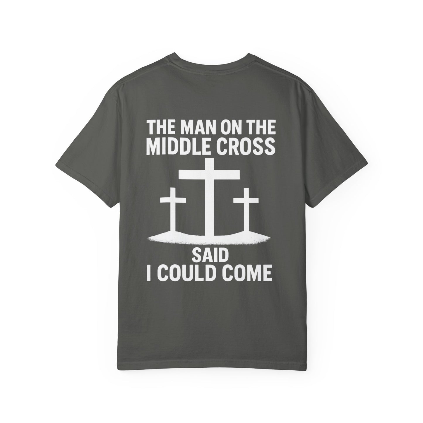 Unisex Garment-Dyed T-shirt with Inspirational Message, Casual Tee for Outdoor Lovers, Faith-Based Gift for Friends or Family, Perfect [...]