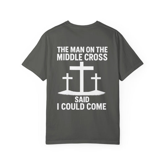 Unisex Garment-Dyed T-shirt with Inspirational Message, Casual Tee for Outdoor Lovers, Faith-Based Gift for Friends or Family, Perfect [...]